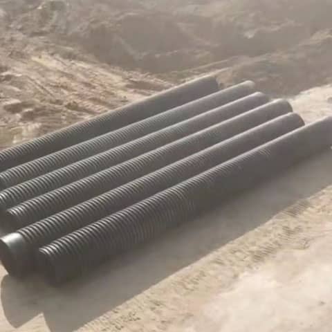 駐馬店某鄉(xiāng)村污水管網(wǎng)改造工程PE波紋管